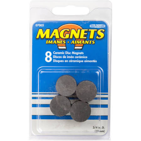 MAGNET 3/4" MAGNETS